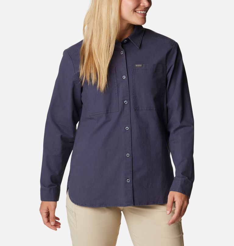 Wallowa Utility Shirt, Color: Nocturnal, image 5