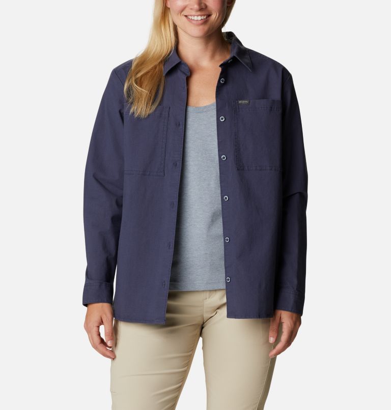 Wallowa Utility Shirt, Color: Nocturnal, image 1