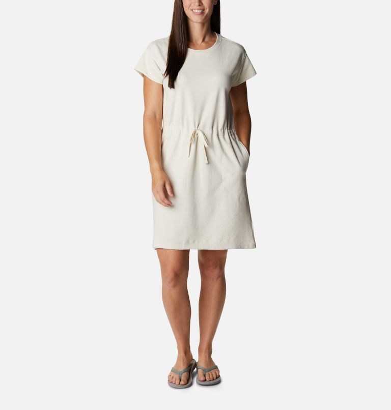 Columbia Damen Trek French Terry Kleid - Bequemes T-Shirt Kleid Mit UV-Schutz