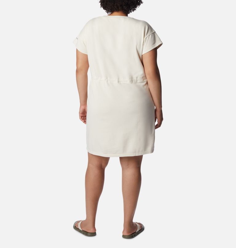 Thumbnail: Women's Columbia Trek French Terry Dress - Plus Size, Color: Chalk, image 2