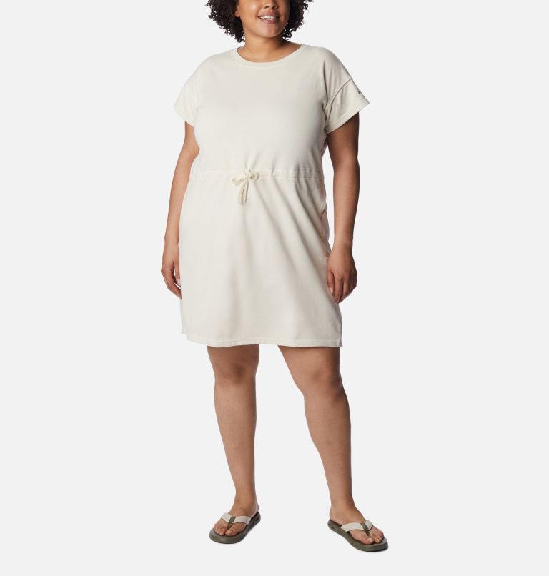 Robe en tissu éponge Columbia Trek Femme - Grandes tailles, Color: Chalk, image 1