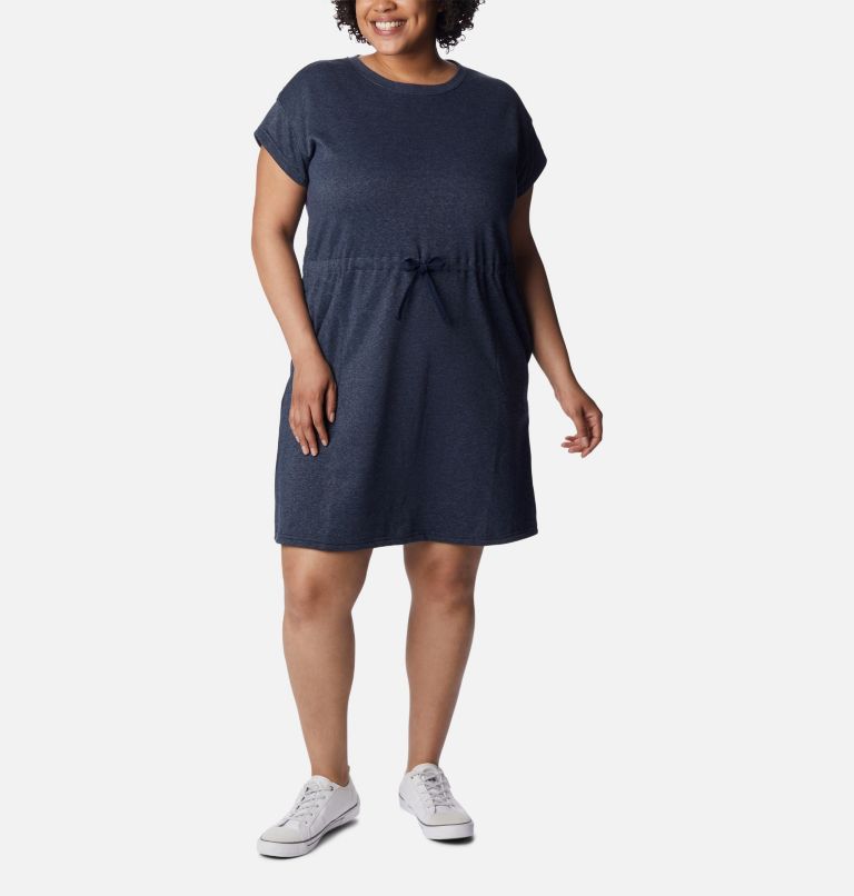 Robe en tissu éponge Columbia Trek Femme - Grandes tailles, Color: Collegiate Navy Heather, image 1
