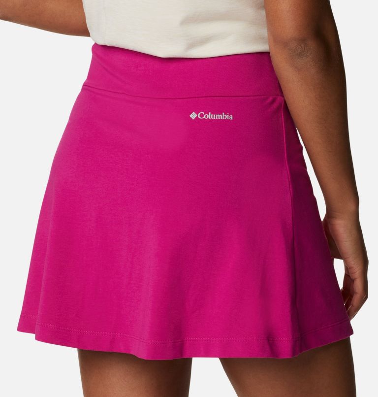Women's Columbia Trek Skort, Color: Wild Fuchsia, image 4