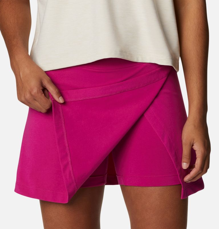 Women's Columbia Trek Skort, Color: Wild Fuchsia, image 5
