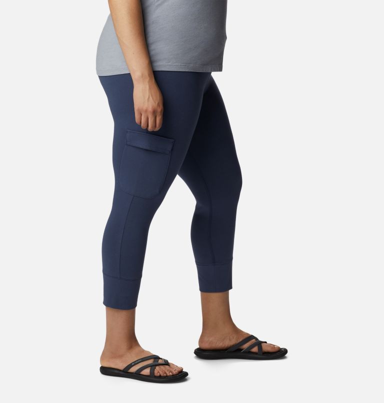 Women's Columbia Trek Capri Leggings - Plus Size, Color: Nocturnal