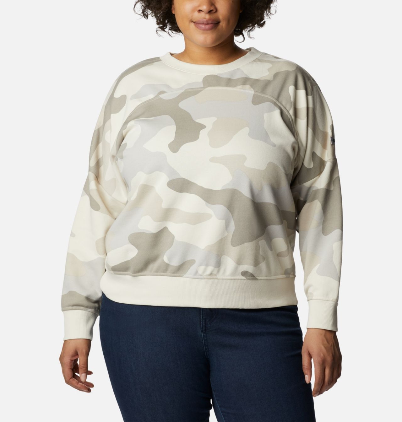 Women's Columbia Lodge™ French Terry Crew - Plus Size 1