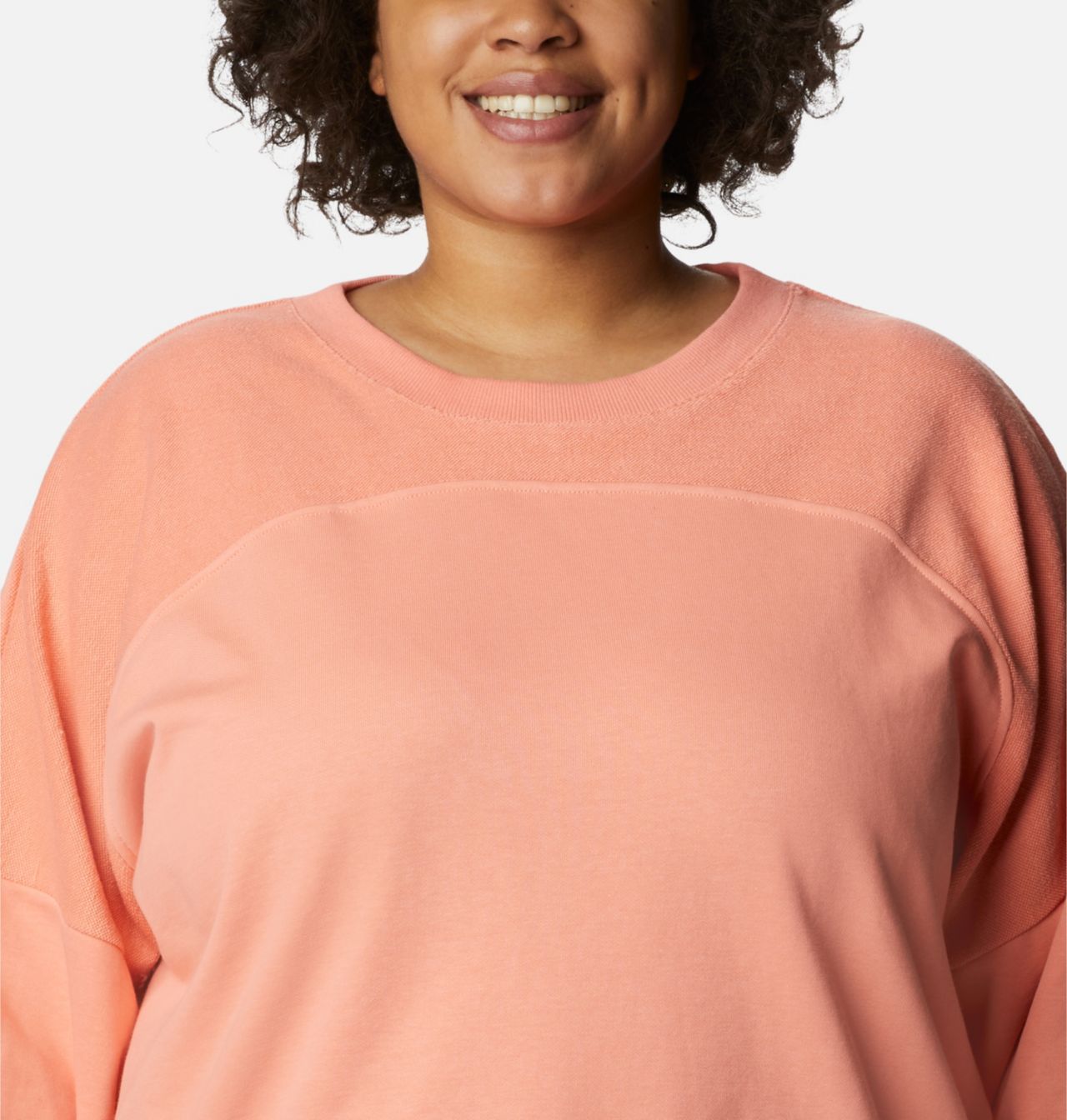Women's Columbia Lodge™ French Terry Crew - Plus Size 4
