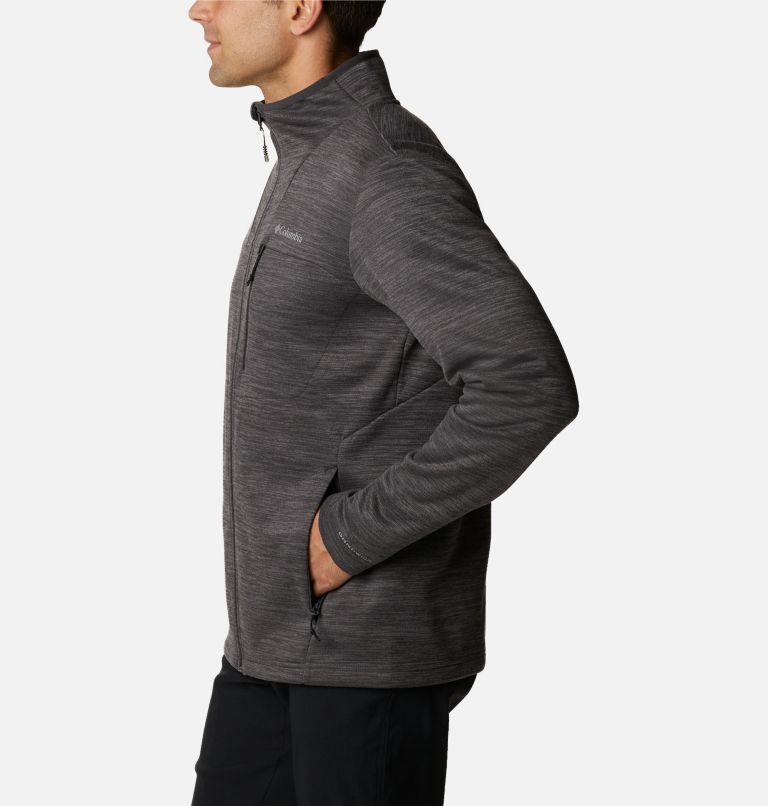 Manteau polaire avec fermeture éclair Maxtrail II Homme, Color: Shark Heather, image 3