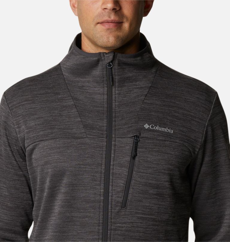 Manteau polaire avec fermeture éclair Maxtrail II Homme, Color: Shark Heather, image 4