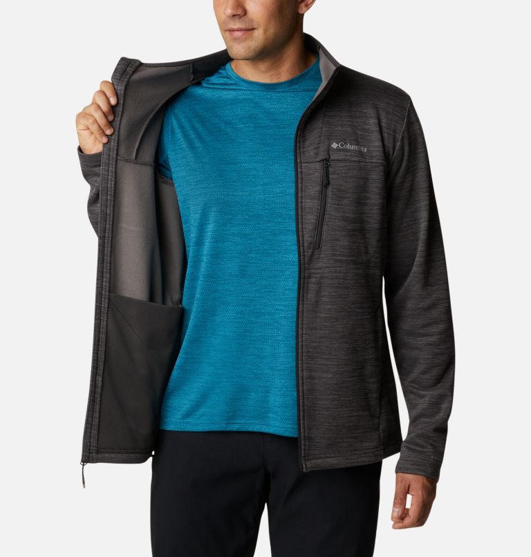 Manteau polaire avec fermeture éclair Maxtrail II Homme, Color: Shark Heather, image 5