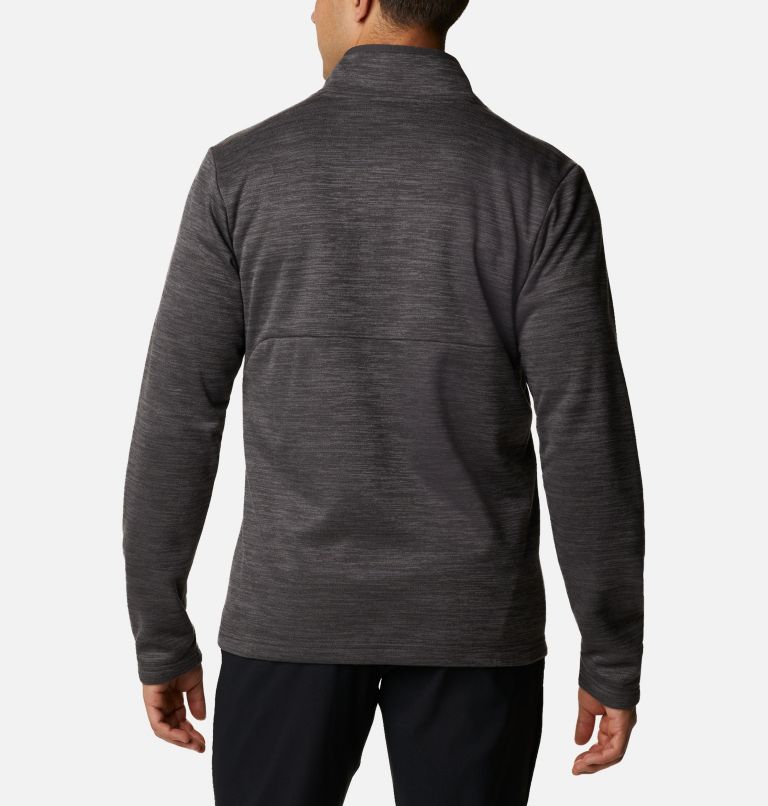Manteau polaire avec fermeture éclair Maxtrail II Homme, Color: Shark Heather, image 2