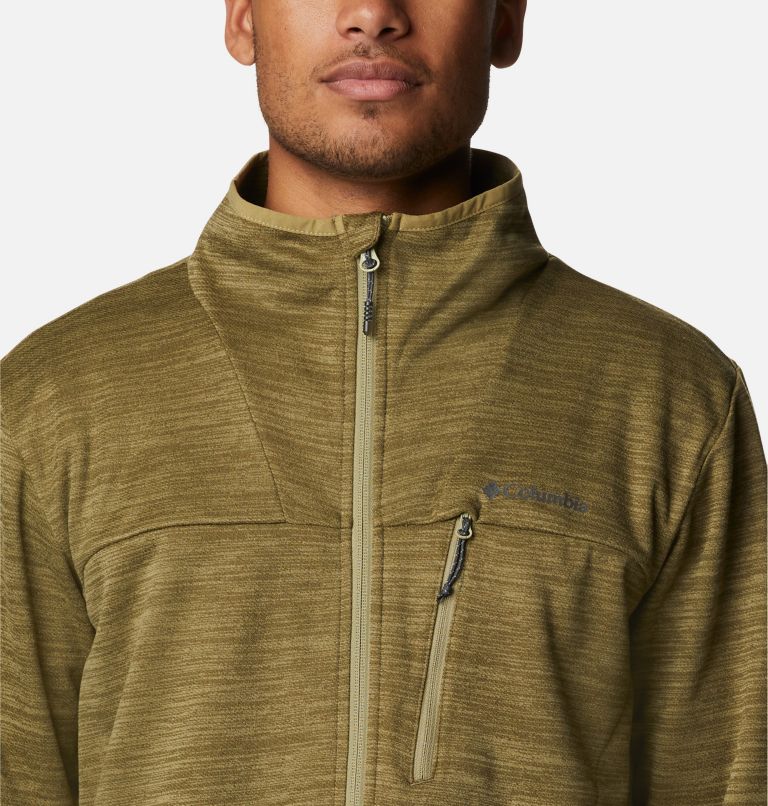 Men’s Maxtrail II Technical Fleece Jacket, Color: Savory Heather, image 4