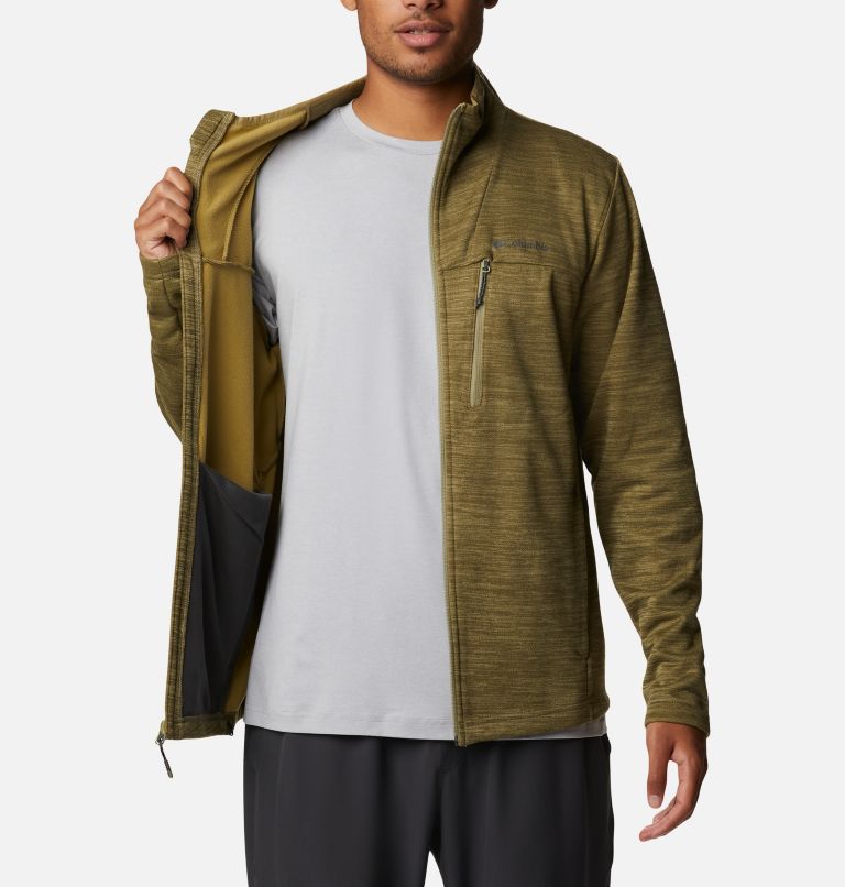 Men’s Maxtrail II Technical Fleece Jacket, Color: Savory Heather, image 5