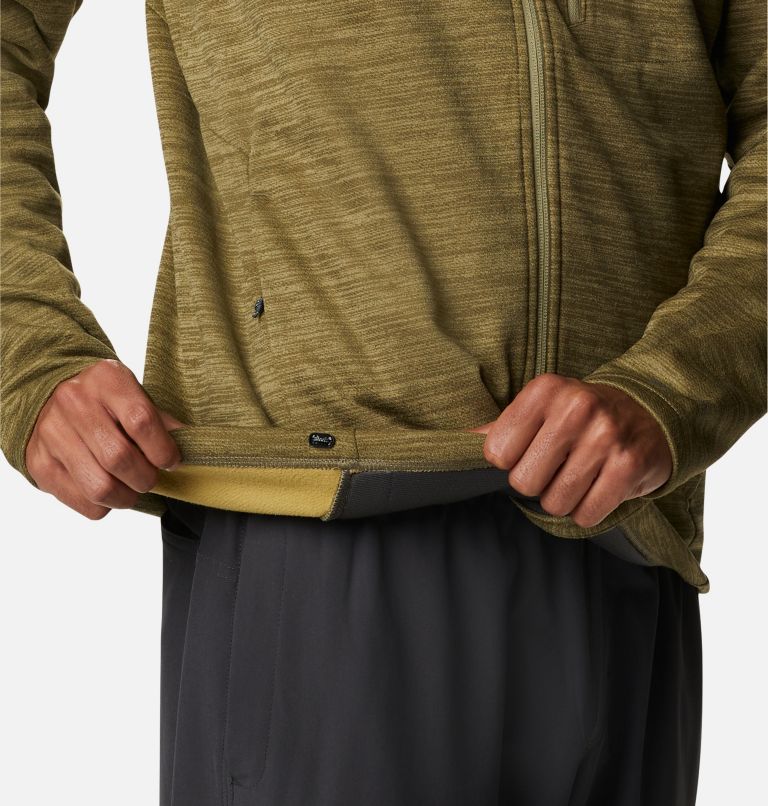 Thumbnail: Men’s Maxtrail II Technical Fleece Jacket, Color: Savory Heather, image 6