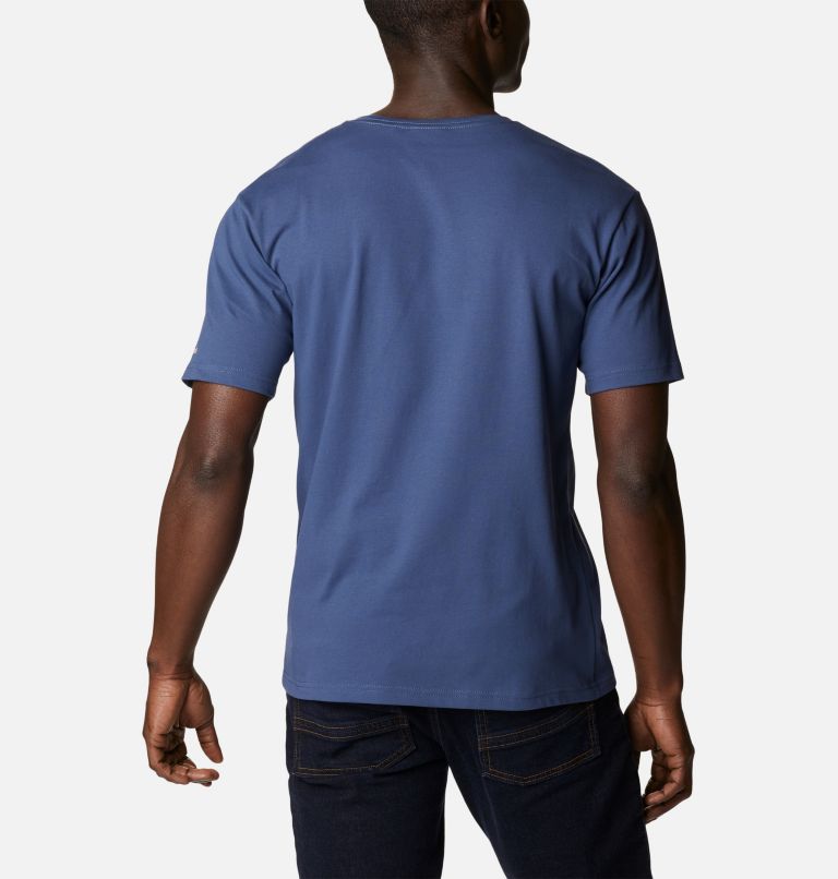 Men’s Urban Trail Technical Graphic T-Shirt, Color: Dark Mountain, CSC Dome Graphic
