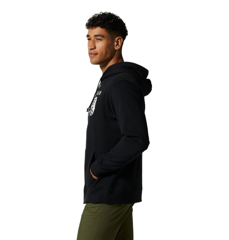 MHW Logo Pullover Hoody | 010 | L, Color: Black, image 3