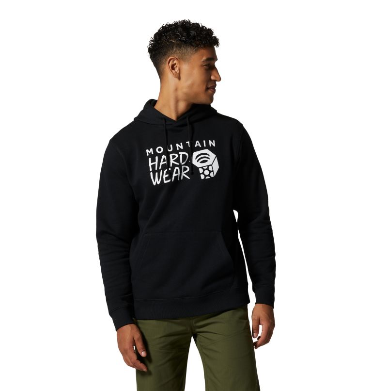 MHW Logo Pullover Hoody | 010 | L, Color: Black, image 5