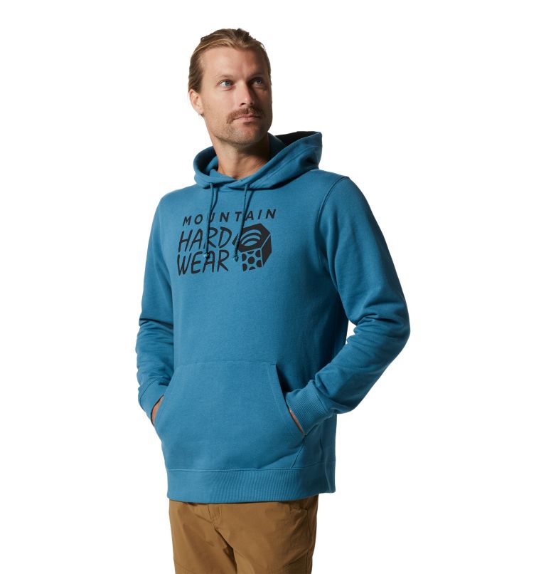 Chandail à capuchon MHW Logo Homme, Color: Caspian, image 5