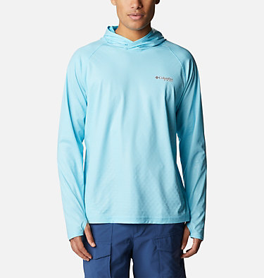 Men’s Columbia Omni-Shade PFG Rapid Creek L/S Shirt Medium Fishing MSRP $50 Blue 