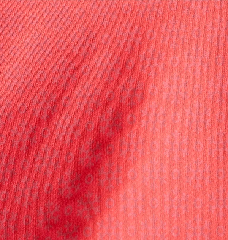 Men's PFG Terminal Deflector Ice Hoodie, Color: Red Hibiscus, image 8