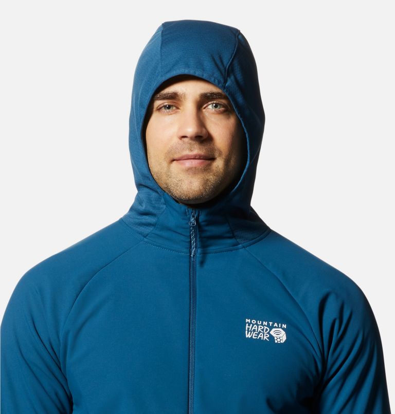 Men's Stratus Range Hoody, Color: Dark Caspian, image 4