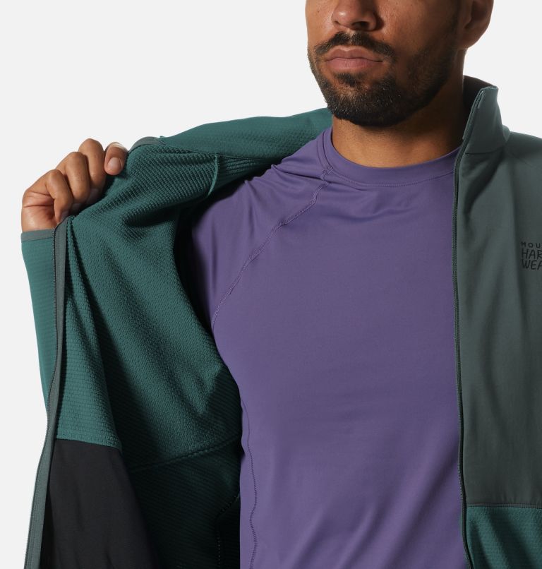 Manteau avec fermeture éclair Stratus Range Homme, Color: Black Spruce, image 5