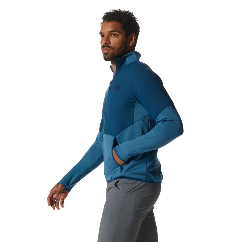 Manteau avec fermeture éclair Stratus Range Homme, Color: Caspian, image 3