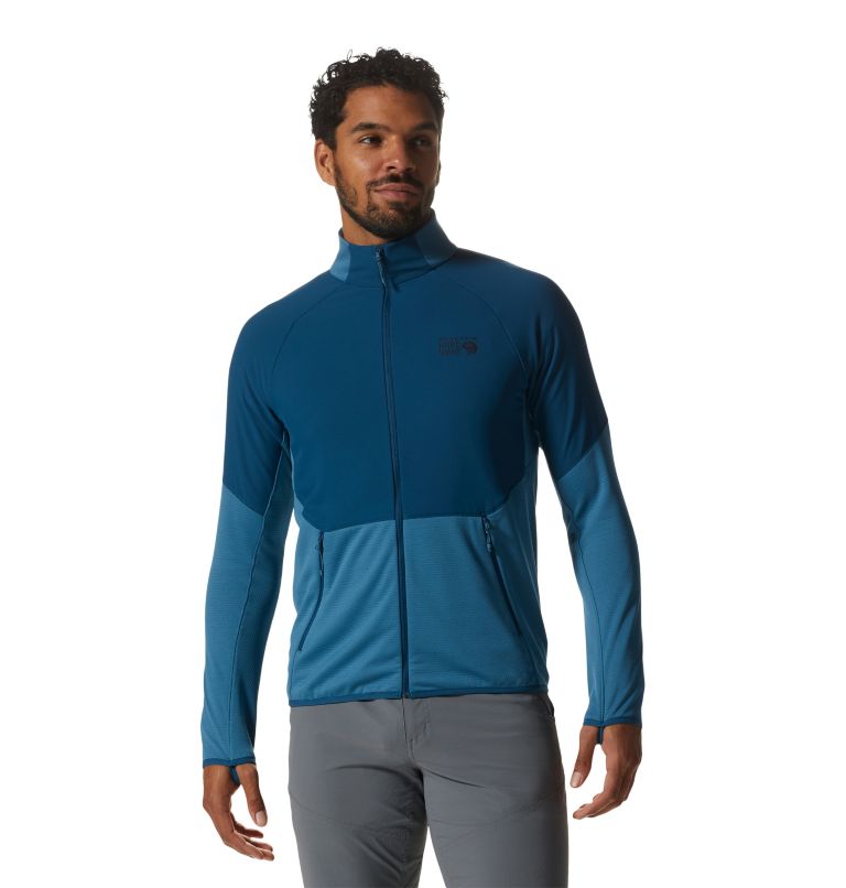 Manteau avec fermeture éclair Stratus Range Homme, Color: Caspian, image 1
