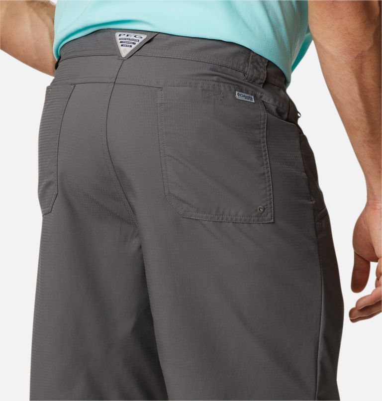 Men's PFG Skiff Guide Shorts, Color: City Grey, image 5