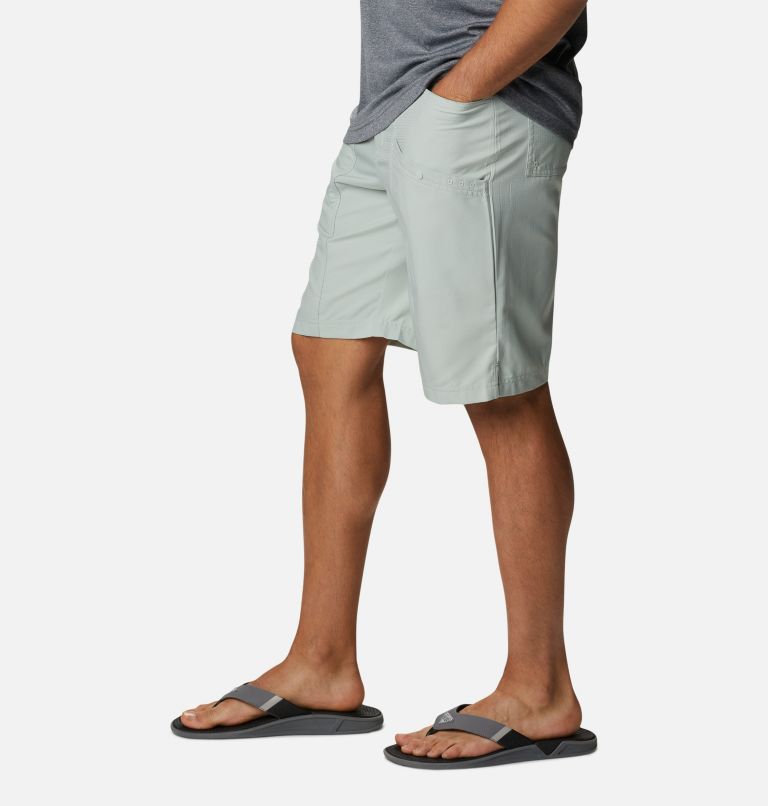 Men's PFG Skiff Guide Shorts, Color: Cool Green, image 3