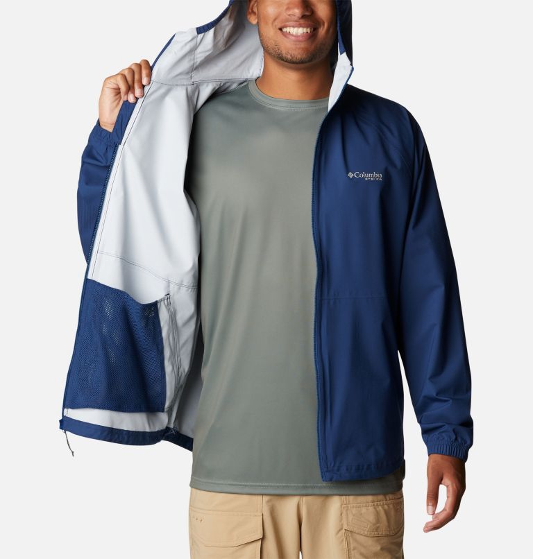 Men's PFG Skiff Guide Jacket, Color: Carbon