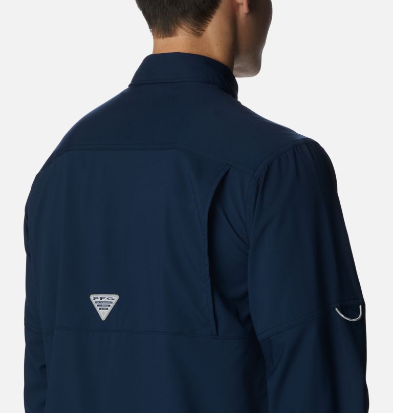 Chemise tissée à manches longues Drift Guide Homme, Color: Collegiate Navy, image 5