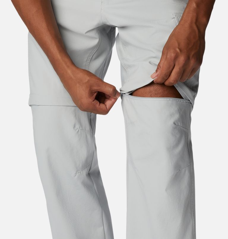 Thumbnail: Men's PFG Drift Guide Convertible Pants, Color: Cool Grey, image 6