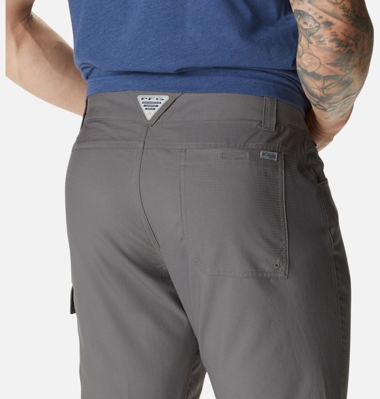Thumbnail: Men's PFG Drift Guide Convertible Pants, Color: City Grey, image 5