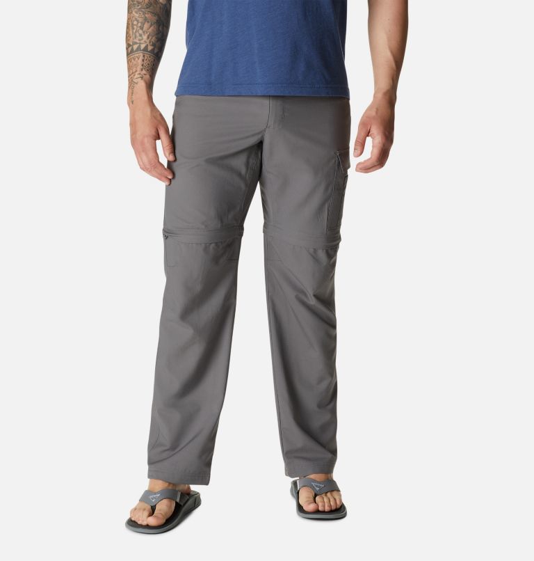 Men's PFG Drift Guide Convertible Pants, Color: City Grey, image 1