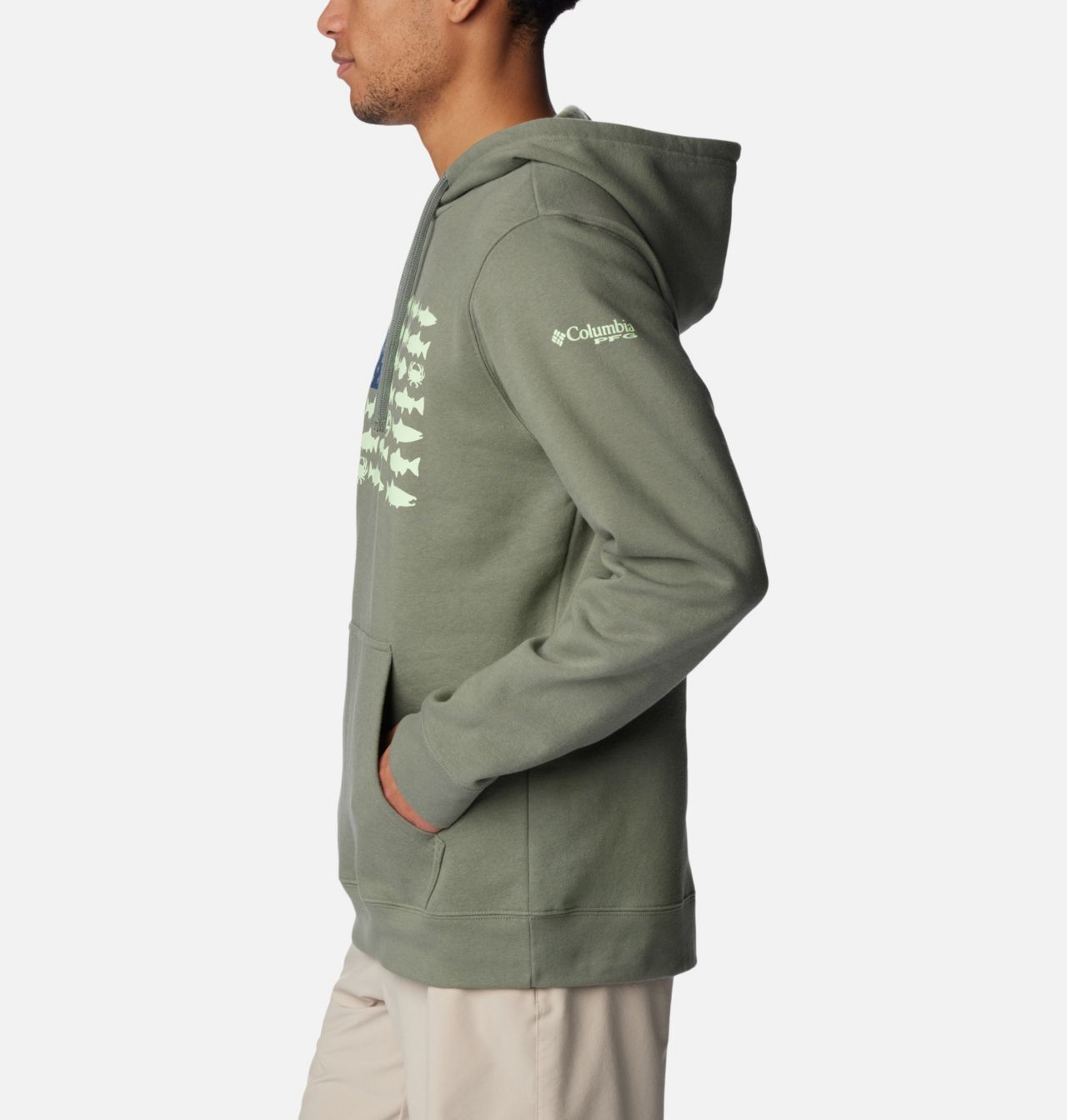 Men's PFG™ Fish Flag II Hoodie 3