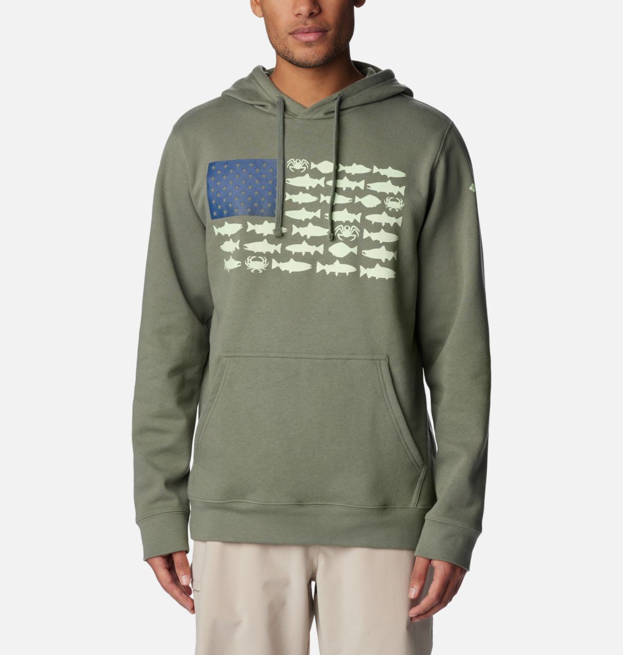 Men's PFG™ Fish Flag II Hoodie 1