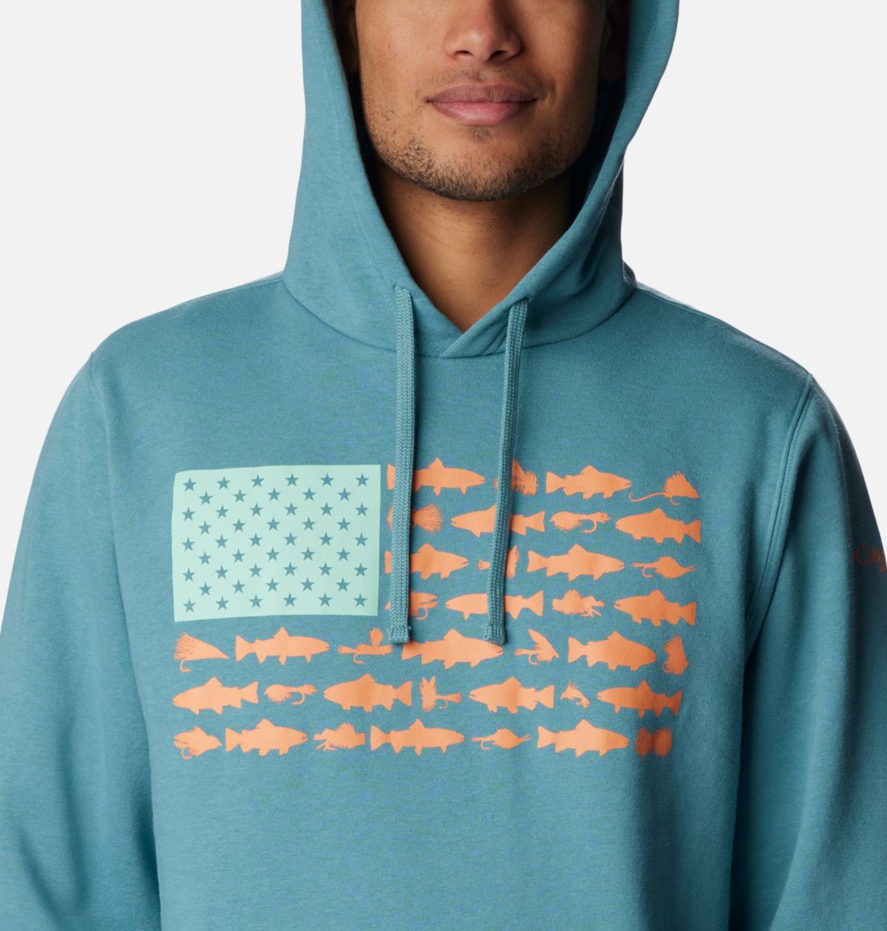 Men's PFG™ Fish Flag II Hoodie 4