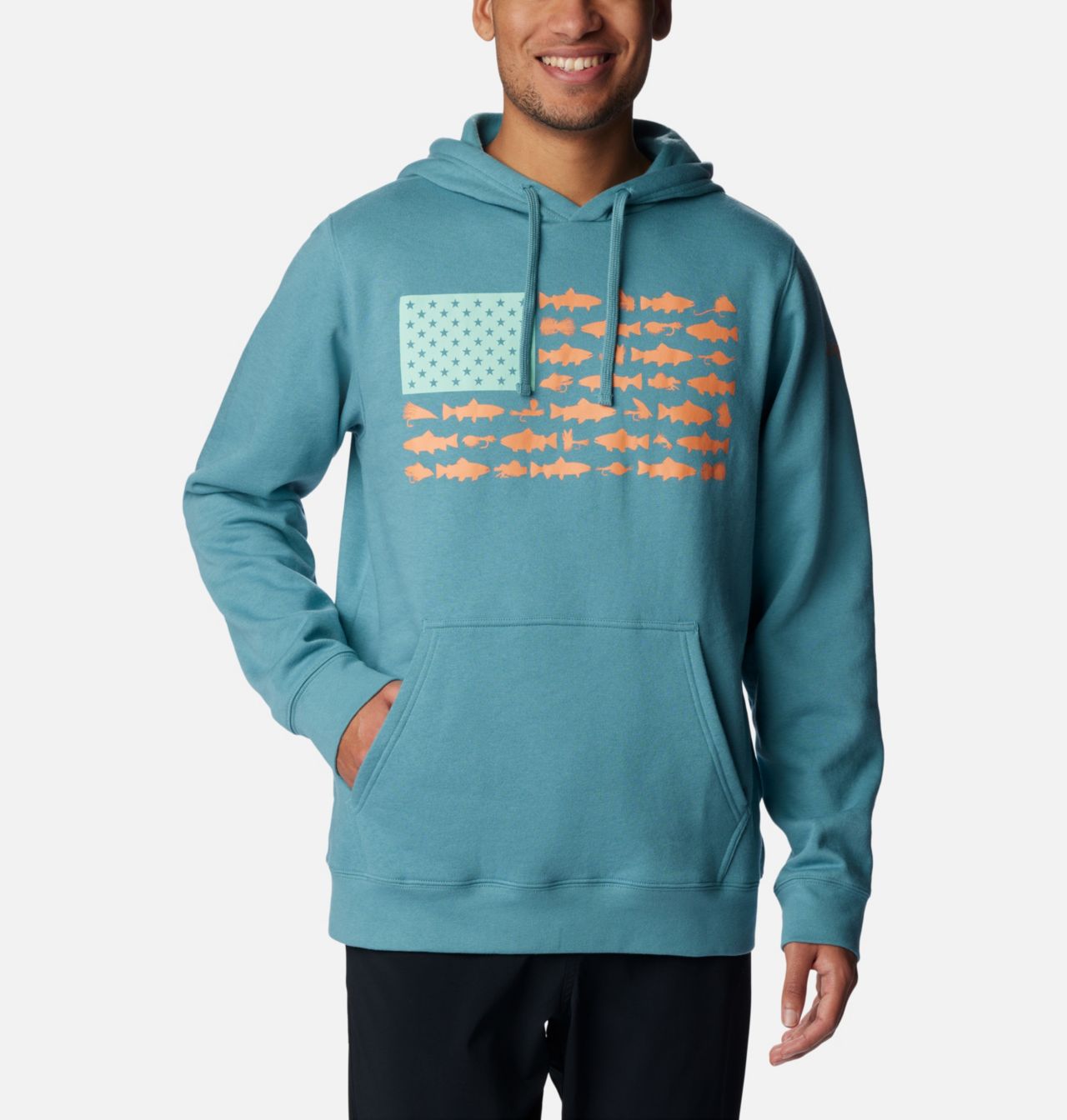 Men's PFG™ Fish Flag II Hoodie 1