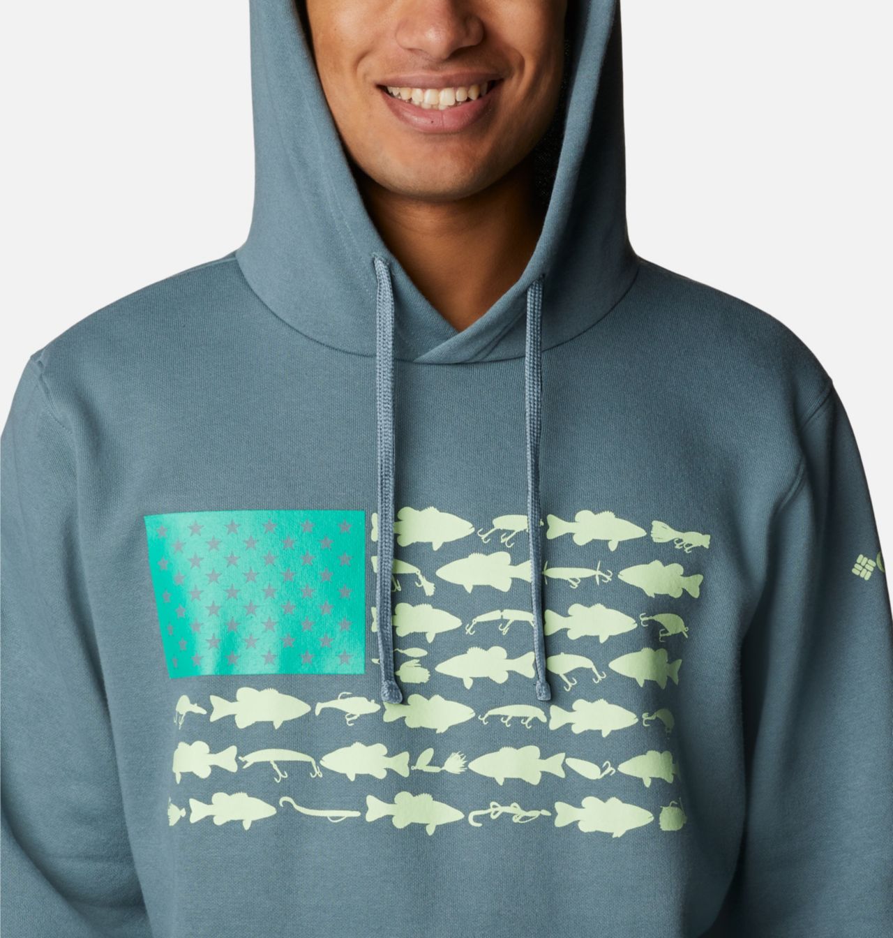 Men's PFG™ Fish Flag II Hoodie 4