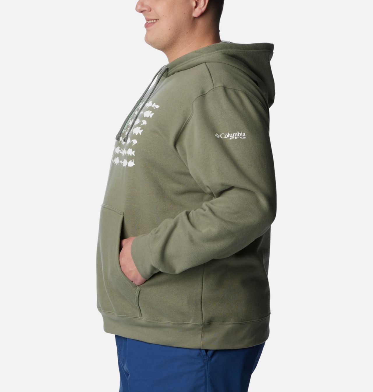 Men's PFG™ Fish Flag II Hoodie - Big 3