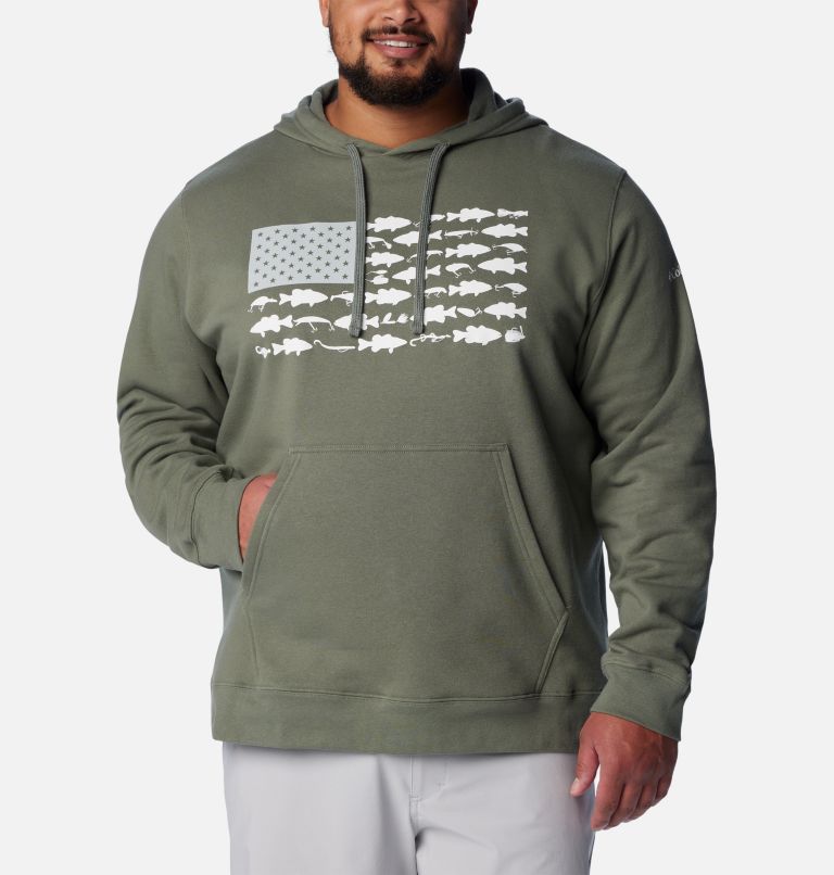 Men's PFG™ Fish Flag II Hoodie - Big