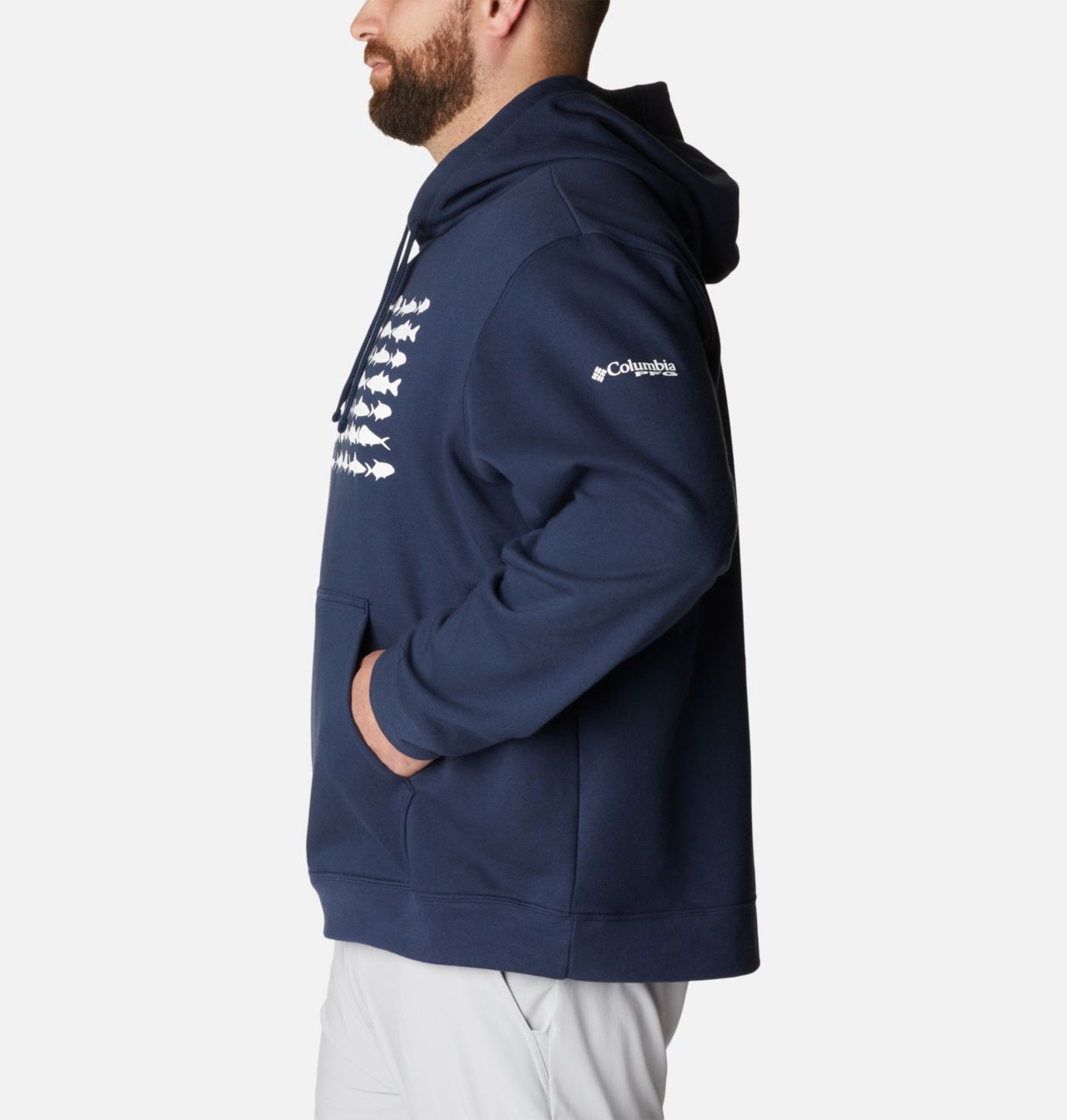Men's PFG™ Fish Flag II Hoodie - Big 3