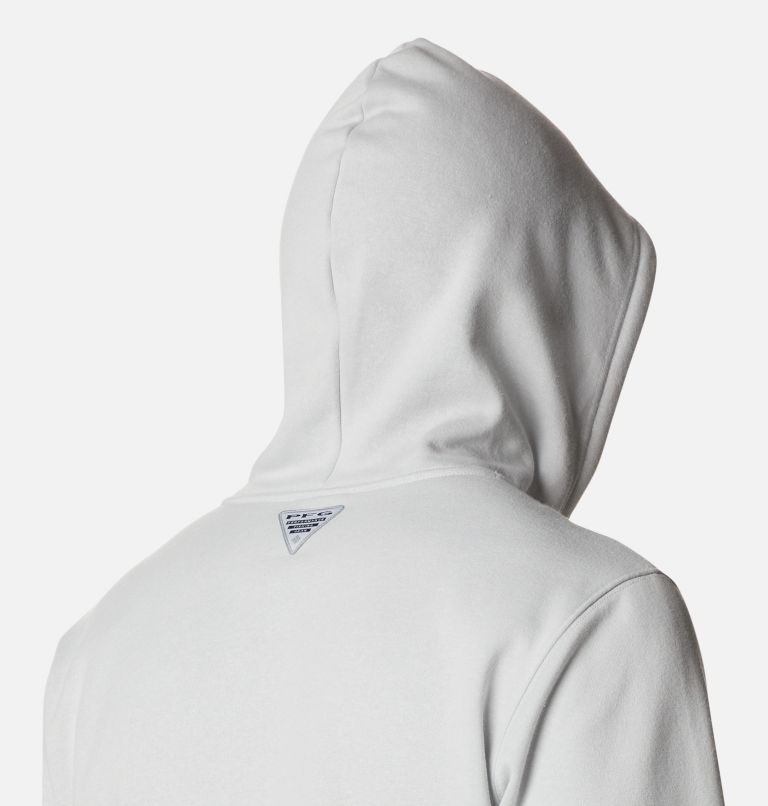 Chandail à capuchon PFG Fish Logo Homme - Grandes tailles, Color: Cool Grey, Trout, image 5