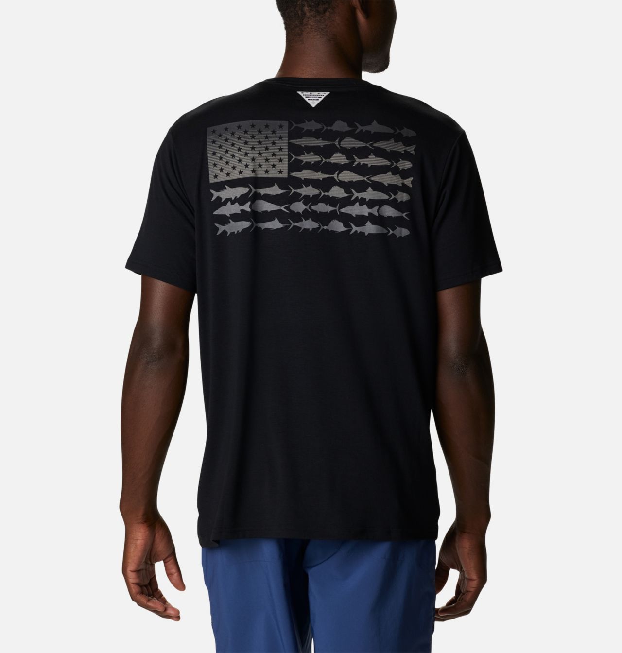 Men's PFG™ Fish Flag Tech Short Sleeve Shirt 1