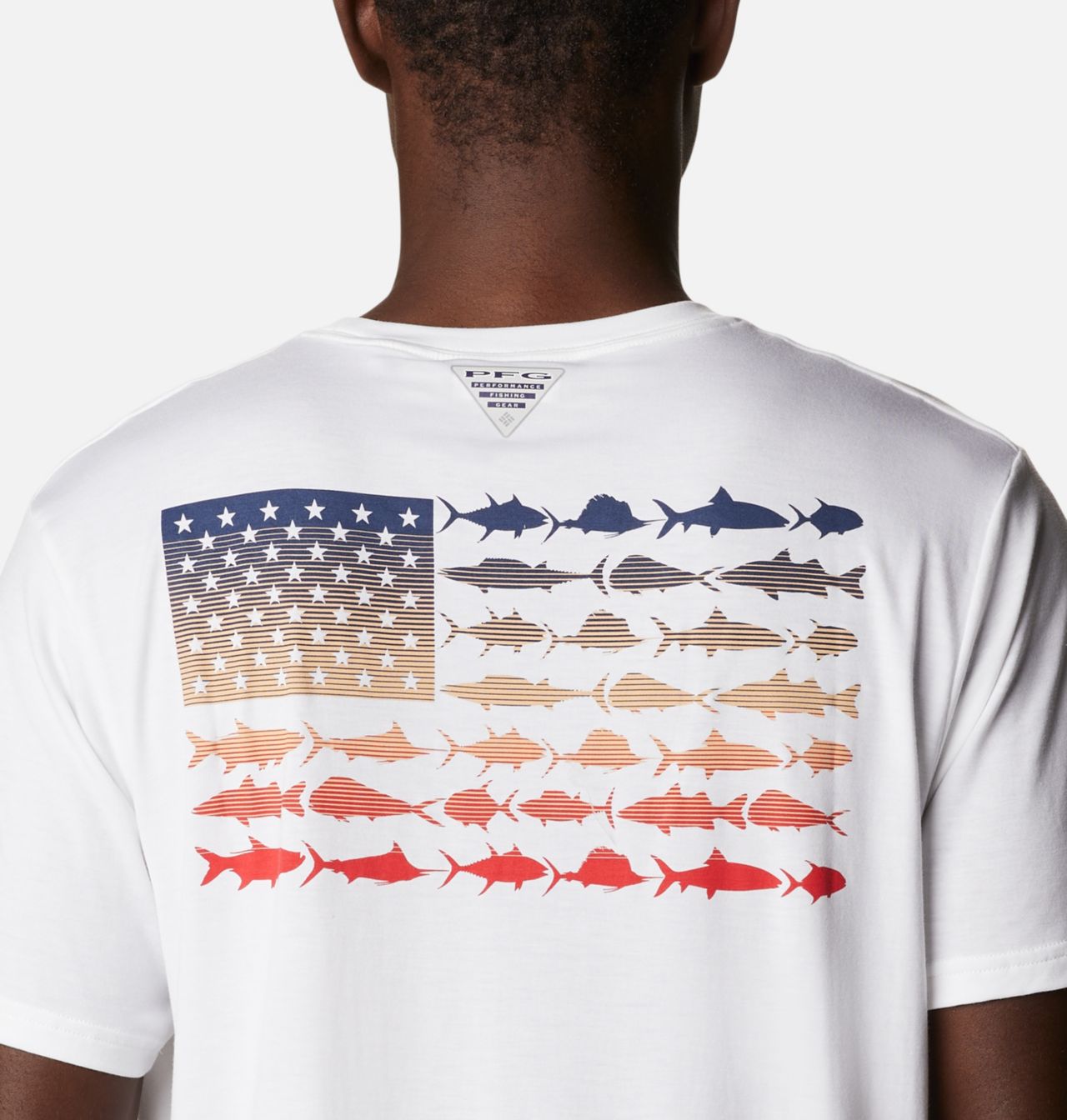 Men's PFG™ Fish Flag Tech Short Sleeve Shirt 5