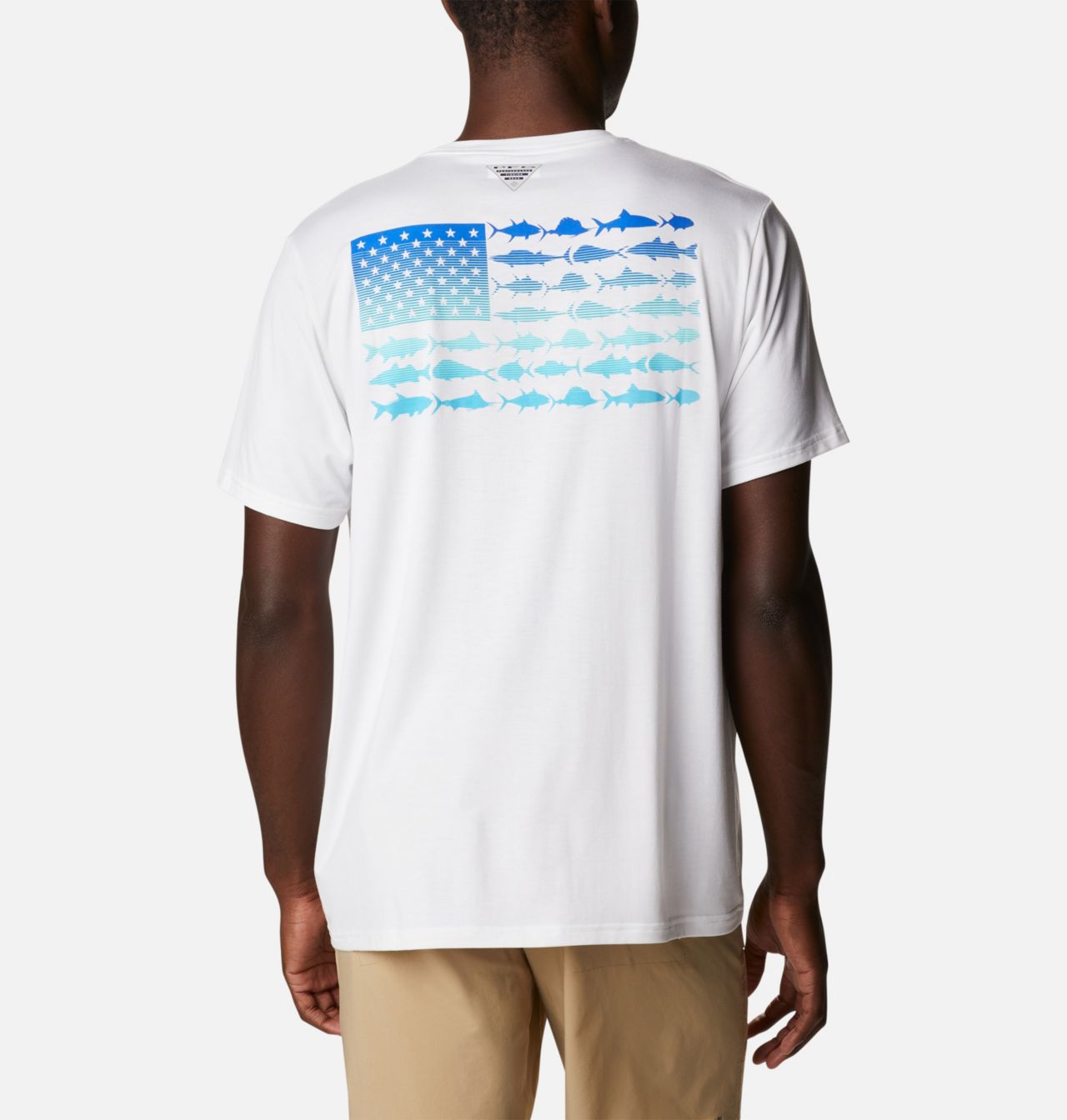 Men's PFG™ Fish Flag Tech Short Sleeve Shirt 1