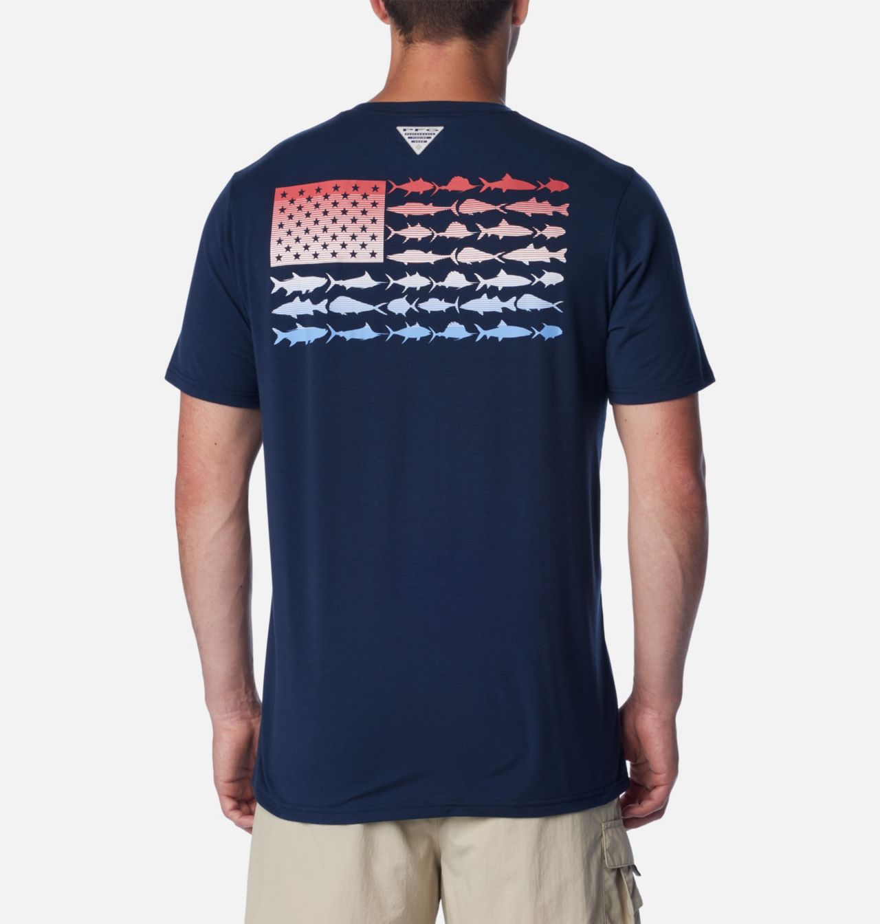 Men's PFG™ Fish Flag Tech Short Sleeve Shirt 1