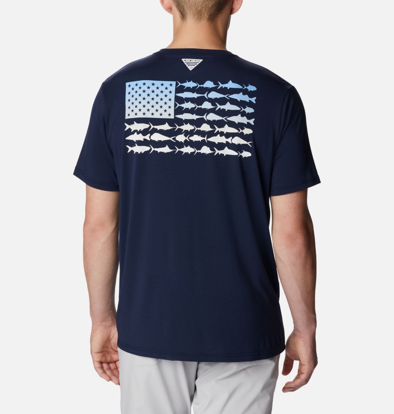 Men's PFG™ Fish Flag Tech Short Sleeve Shirt 1