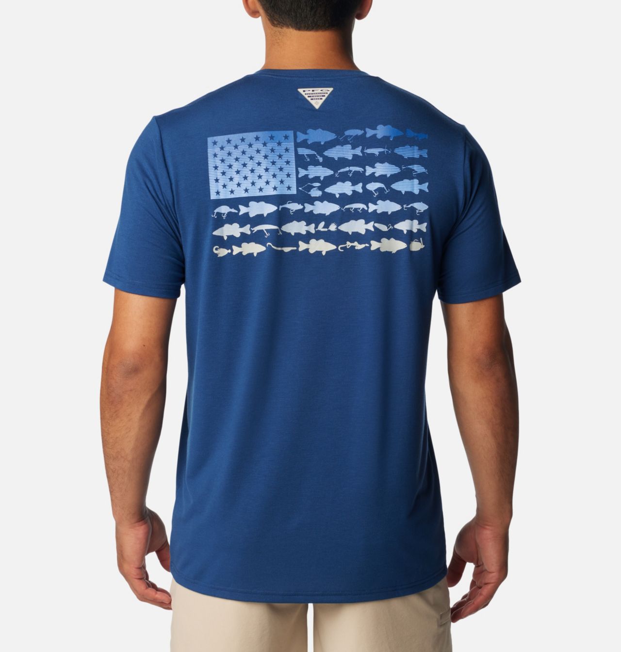Men's PFG™ Fish Flag Tech Short Sleeve Shirt | 467 | S 1